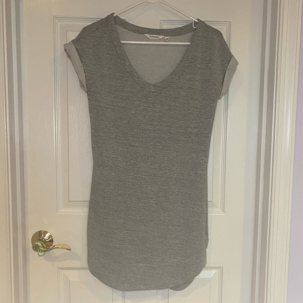 Grey Athleta T-shirt Dress